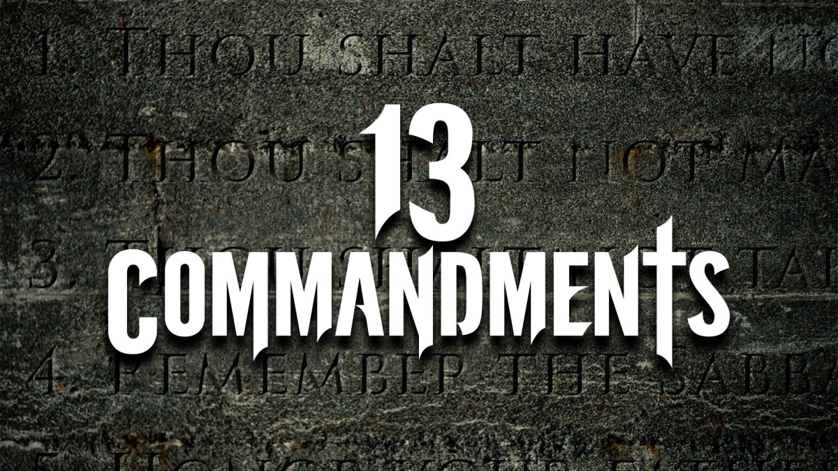 13 điều răn (13 Commandments)