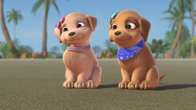 Chị em Barbie đuổi theo các chú cún (Barbie & Her Sisters in a Puppy Chase)